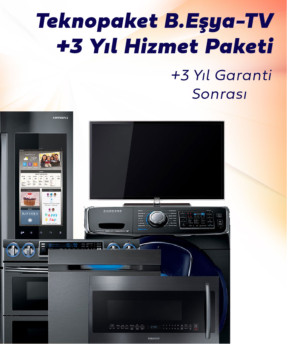 Teknopaket Beyaz Eşya & Hizmet Paketi (60.000 - 80.000TL)