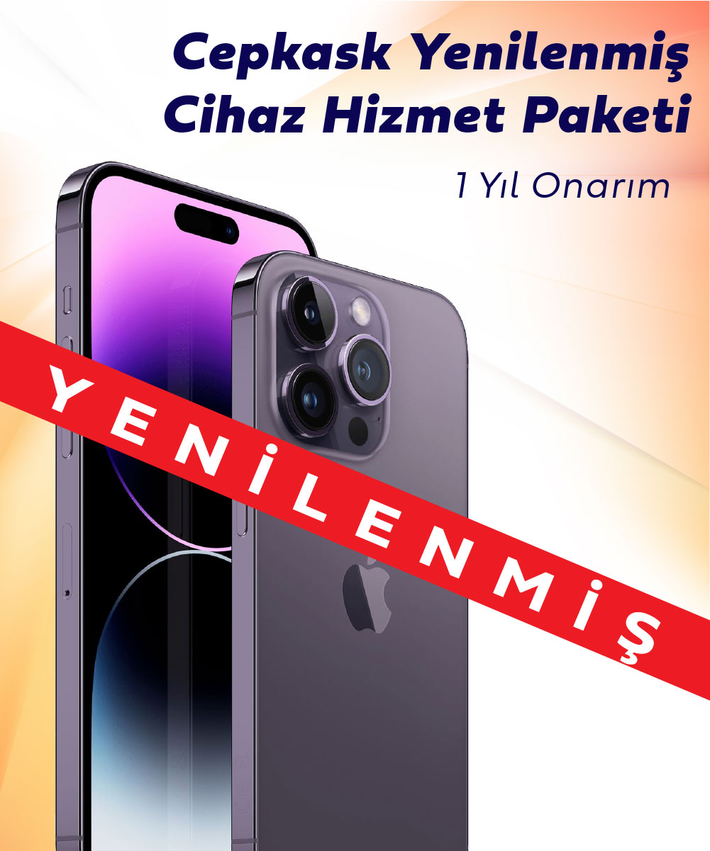 Cepkask Yenilenmiş Cep Telefonu Hizmet Paketi (90.000 - 120.000TL)